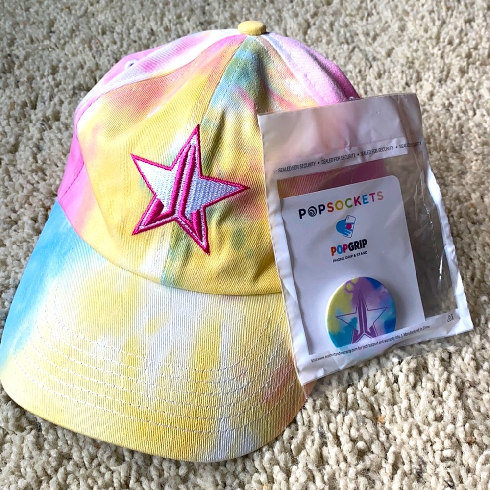 Jeffrey Star Hat and Popsocket